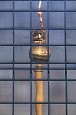 Spiegelung im Palast der Republik