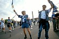 Hertha BSC Fans vor dem Olympiastadion