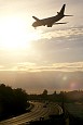 Landeanflug zum Flughafen Tegel