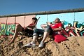 Oststrand; Sommer-Kneipe am Ufer der Spree (Eastside-Gallery)