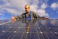 Wartung einer Photovoltaik-Anlage