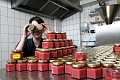 Ich-AG Gr&uuml;nderin Merit Schambach in ihrer Senfk&uuml;che
