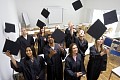 Studenten feiern Studienabschlu&szlig;