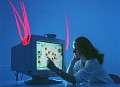 Frau am Computer